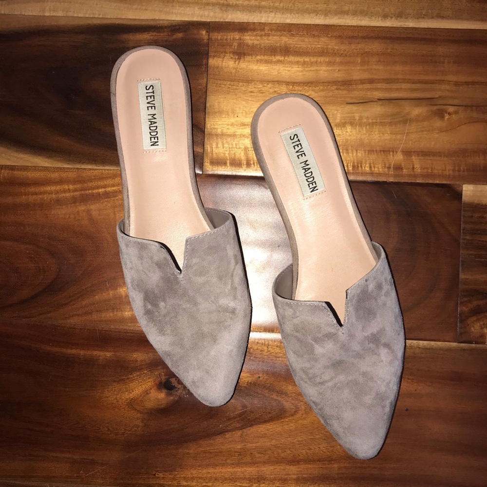 Steve Madden Suede Mules